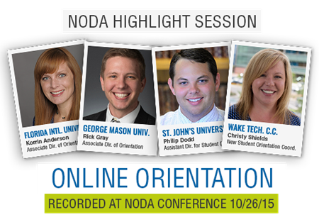 2015 NODA Online Orientation Panel Discussion