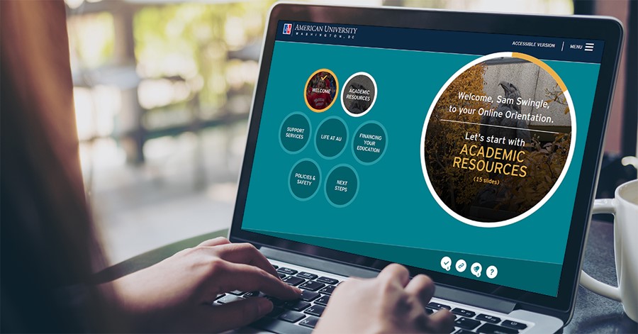 Online Orientation Platform with Interactive Video promotes Student Engagement